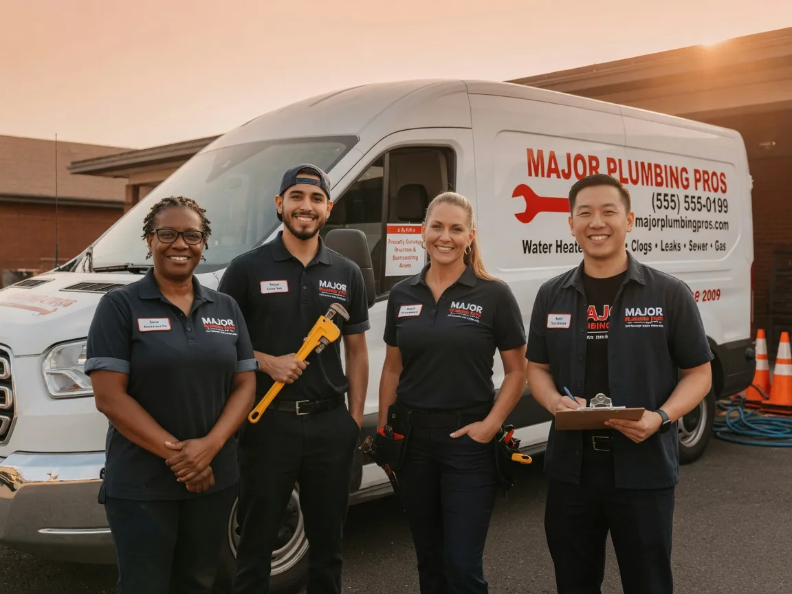 Drain Cleaning Services company in Houston, OH